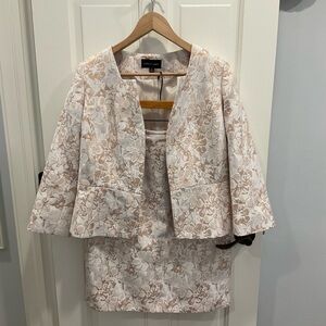 Isabel and Nina Floral Brocade Women’s Suit Size 10